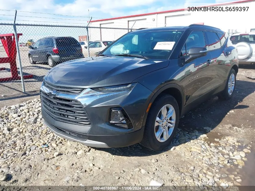 2020 Chevrolet Blazer Awd 2Lt VIN: 3GNKBHRS0LS659397 Lot: 40788967