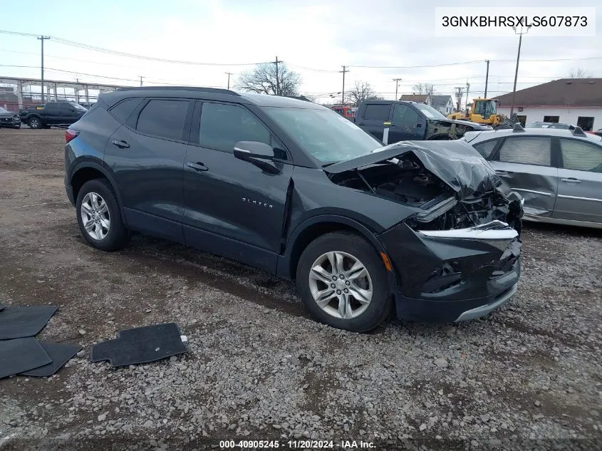 2020 Chevrolet Blazer Awd 2Lt VIN: 3GNKBHRSXLS607873 Lot: 40905245