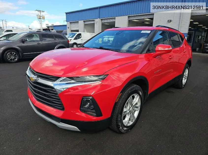 2022 Chevrolet Blazer 2Lt VIN: 3GNKBHR4XNS212581 Lot: 40713638