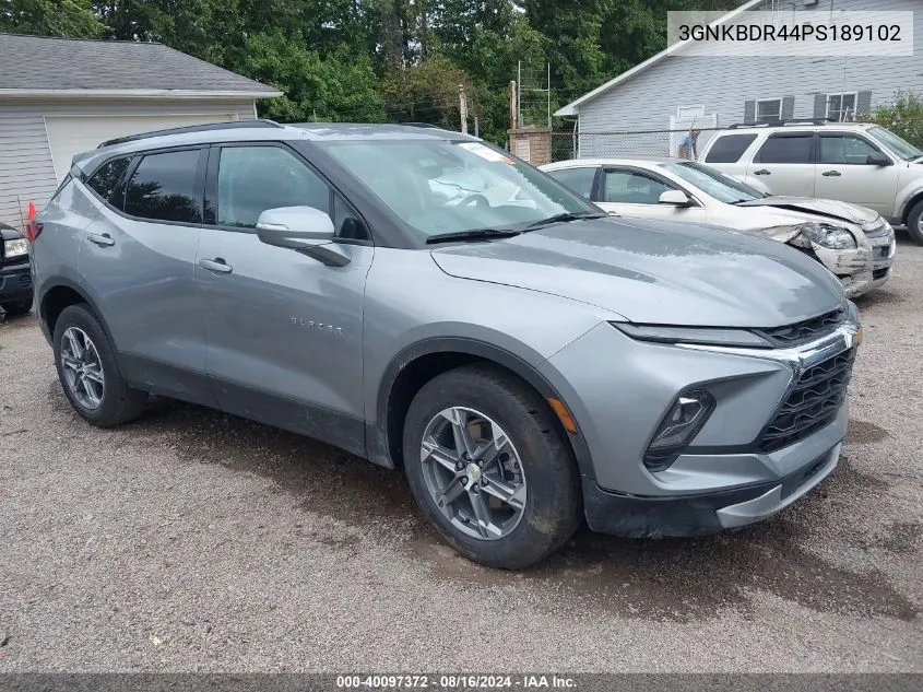 2023 Chevrolet Blazer Fwd 3Lt VIN: 3GNKBDR44PS189102 Lot: 40097372