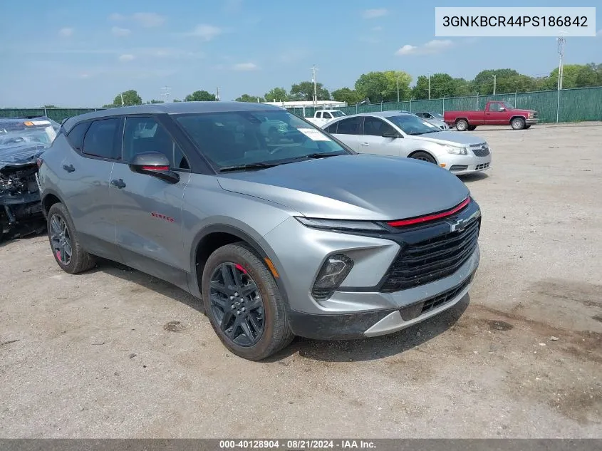 2023 Chevrolet Blazer Fwd 2Lt VIN: 3GNKBCR44PS186842 Lot: 40128904