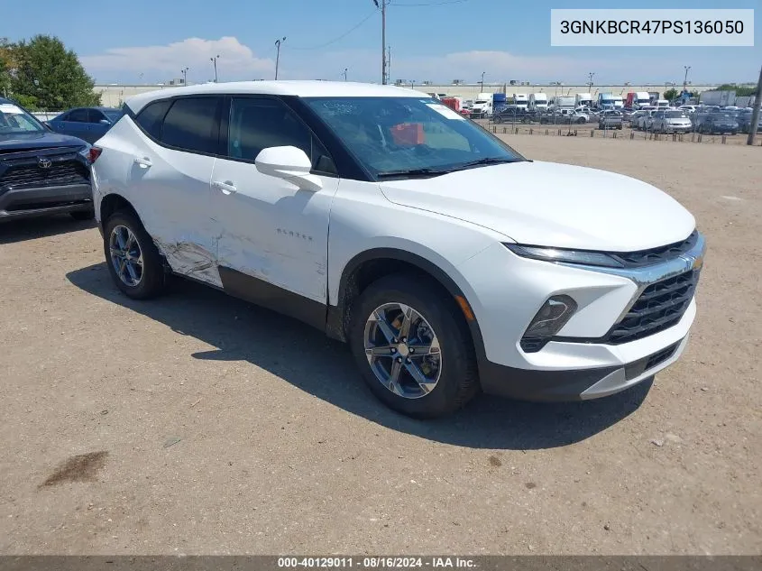 2023 Chevrolet Blazer Fwd 2Lt VIN: 3GNKBCR47PS136050 Lot: 40129011