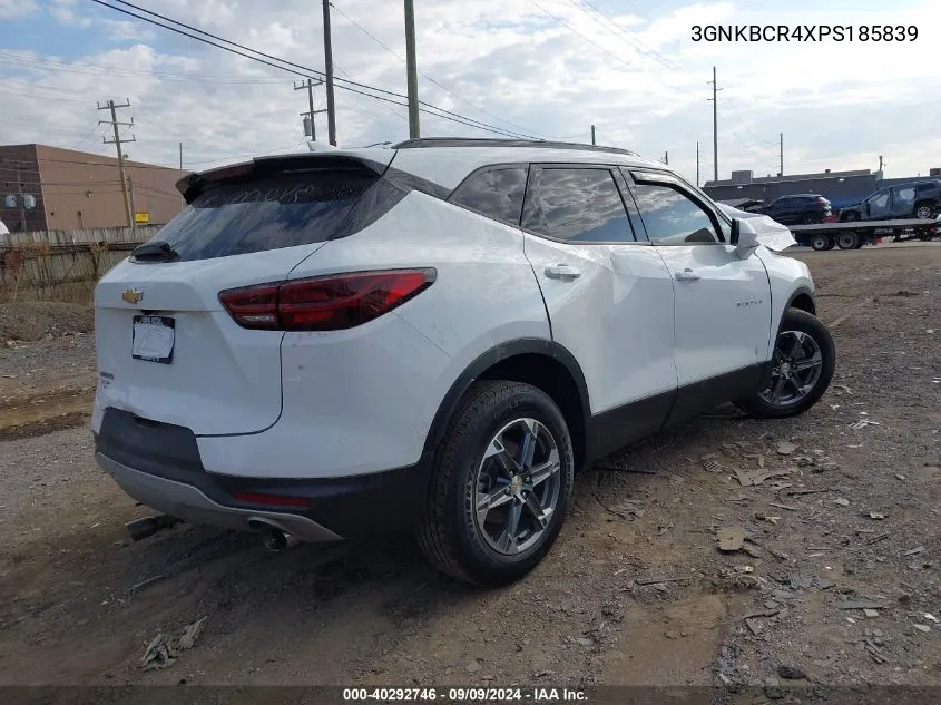 2023 Chevrolet Blazer Fwd 2Lt VIN: 3GNKBCR4XPS185839 Lot: 40292746