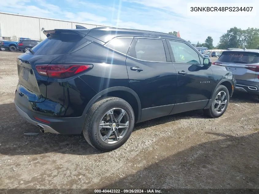 2023 Chevrolet Blazer Fwd 2Lt VIN: 3GNKBCR48PS234407 Lot: 40442322