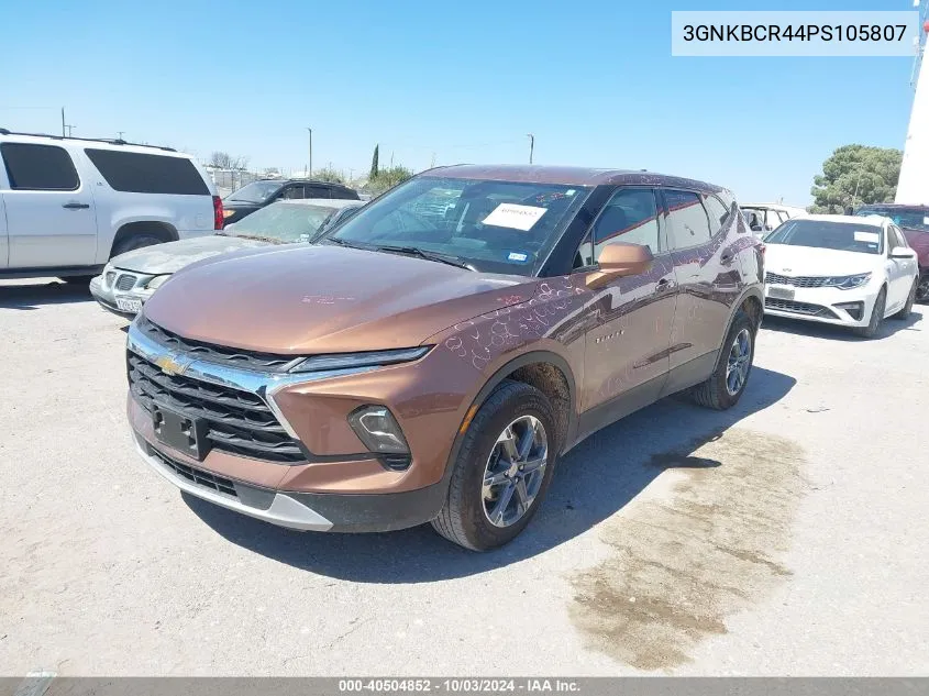 2023 Chevrolet Blazer Fwd 2Lt VIN: 3GNKBCR44PS105807 Lot: 40504852