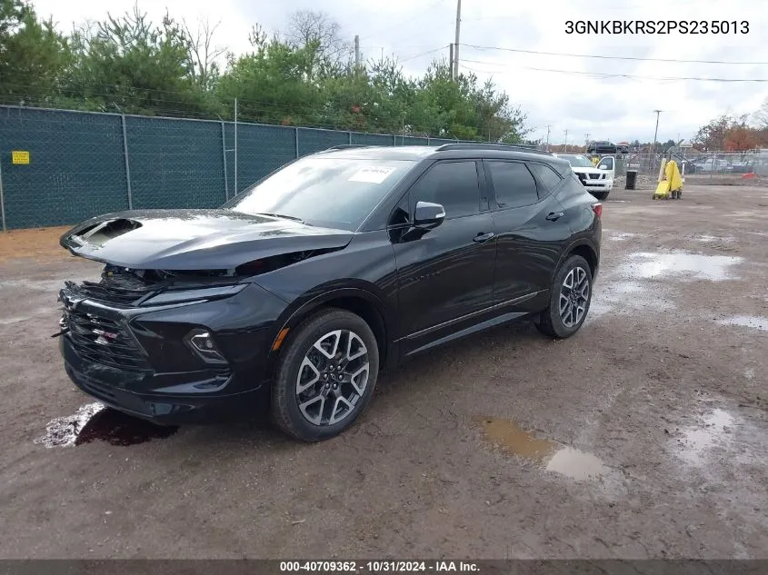 2023 Chevrolet Blazer Awd Rs VIN: 3GNKBKRS2PS235013 Lot: 40709362