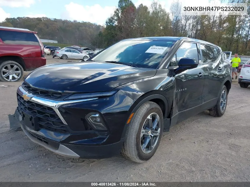 2023 Chevrolet Blazer Awd 2Lt VIN: 3GNKBHR47PS232029 Lot: 40813426