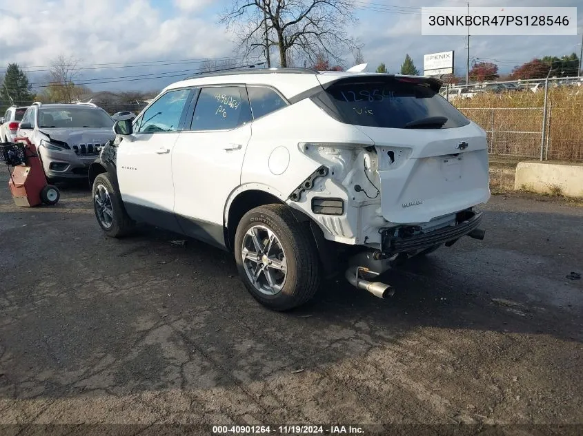 2023 Chevrolet Blazer Fwd 2Lt VIN: 3GNKBCR47PS128546 Lot: 40901264