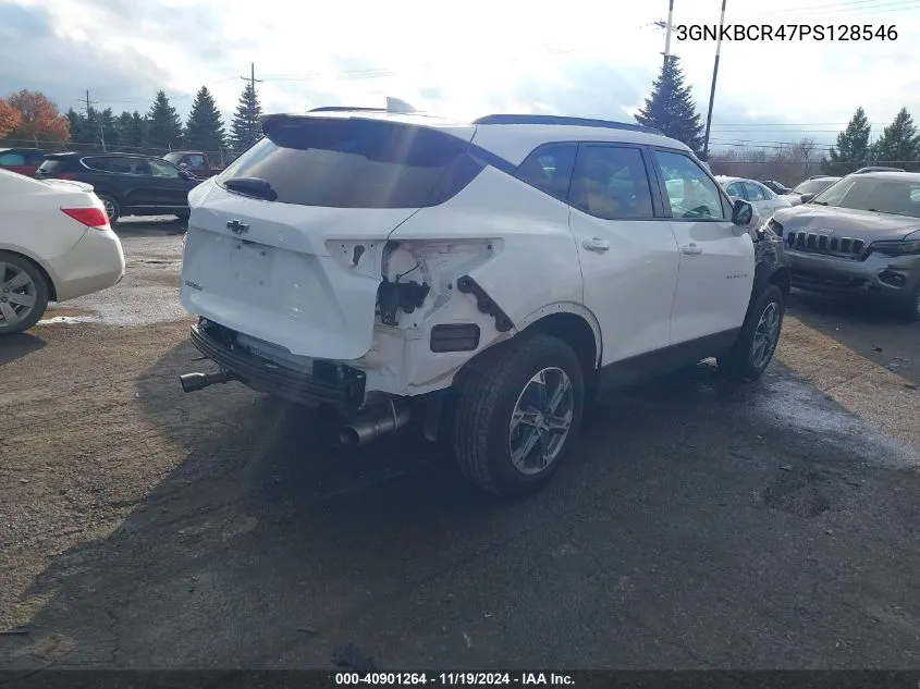 2023 Chevrolet Blazer Fwd 2Lt VIN: 3GNKBCR47PS128546 Lot: 40901264