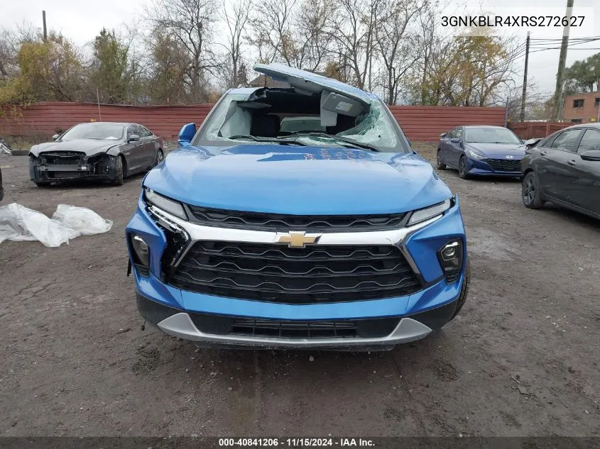 2024 Chevrolet Blazer Awd Premier VIN: 3GNKBLR4XRS272627 Lot: 40841206