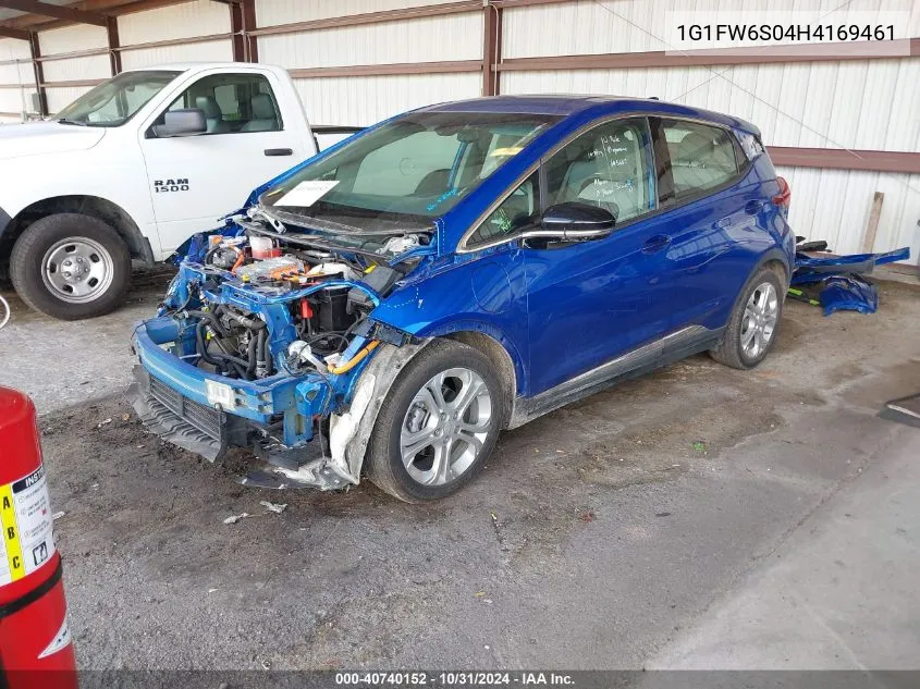 1G1FW6S04H4169461 2017 Chevrolet Bolt Ev Lt