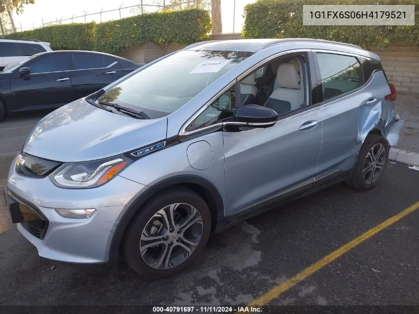 2017 Chevrolet Bolt Ev Premier VIN: 1G1FX6S06H4179521 Lot: 40791697