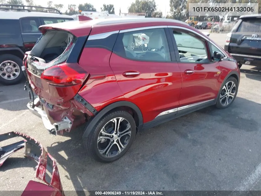 2017 Chevrolet Bolt Ev Premier VIN: 1G1FX6S02H4133006 Lot: 40906249