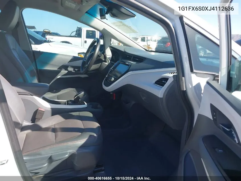 2018 Chevrolet Bolt Ev Premier VIN: 1G1FX6S0XJ4112636 Lot: 40616655