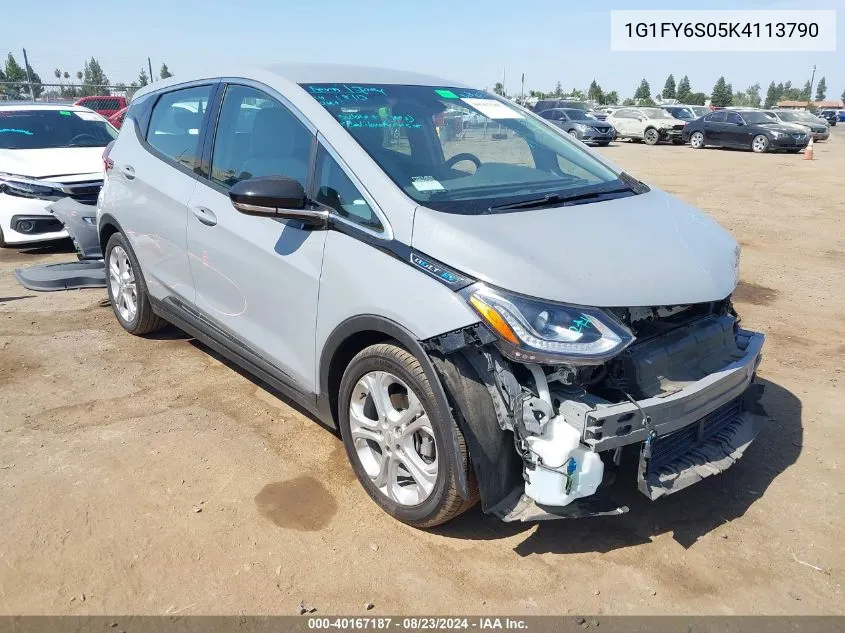 2019 Chevrolet Bolt Ev Lt VIN: 1G1FY6S05K4113790 Lot: 40167187