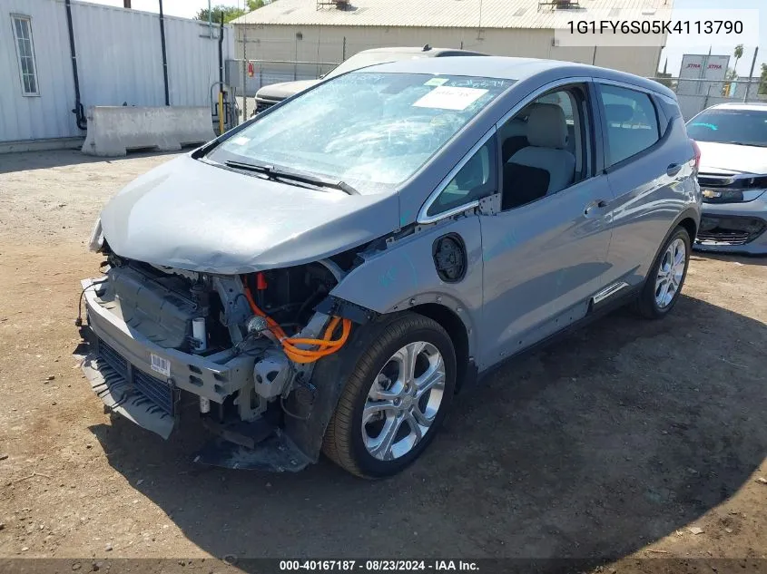 2019 Chevrolet Bolt Ev Lt VIN: 1G1FY6S05K4113790 Lot: 40167187