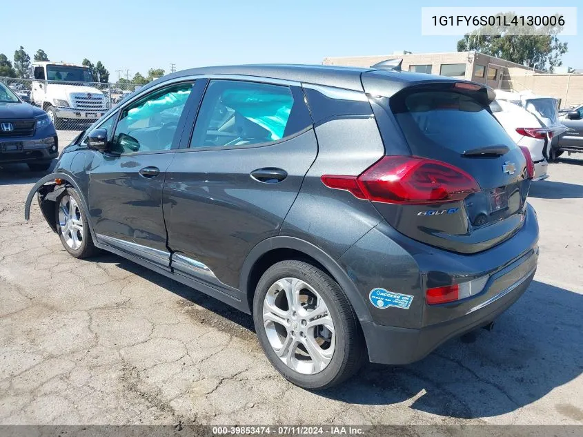 1G1FY6S01L4130006 2020 Chevrolet Bolt Ev Fwd Lt