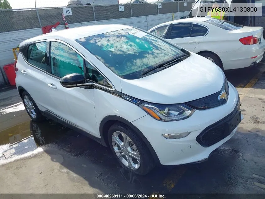 2020 Chevrolet Bolt Ev Fwd Lt VIN: 1G1FY6S0XL4130800 Lot: 40269111