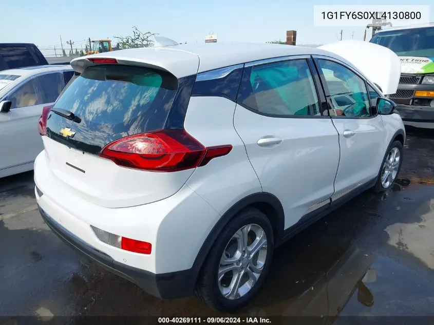 2020 Chevrolet Bolt Ev Fwd Lt VIN: 1G1FY6S0XL4130800 Lot: 40269111