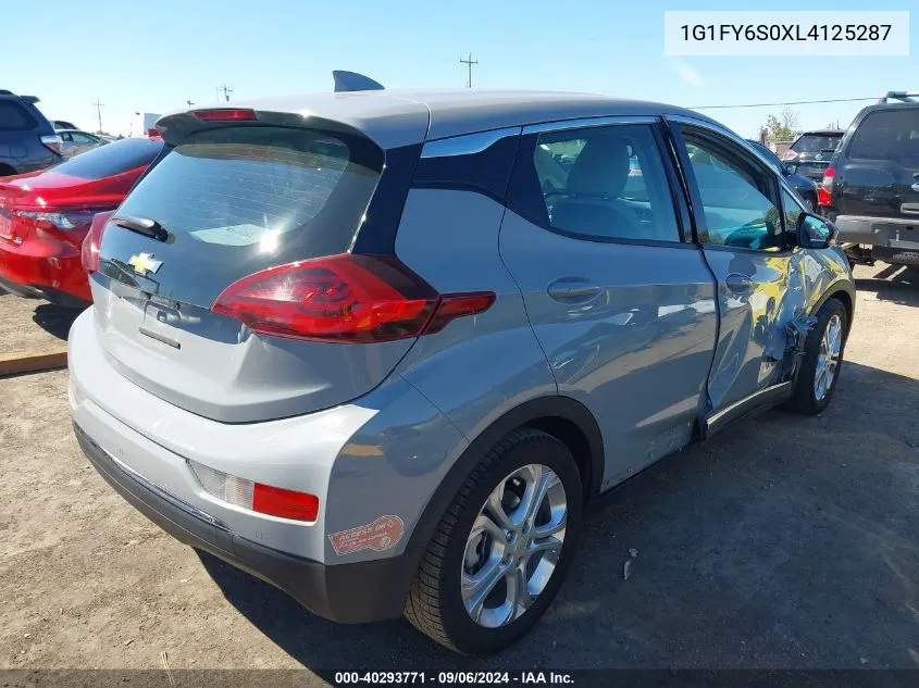 1G1FY6S0XL4125287 2020 Chevrolet Bolt Ev Fwd Lt