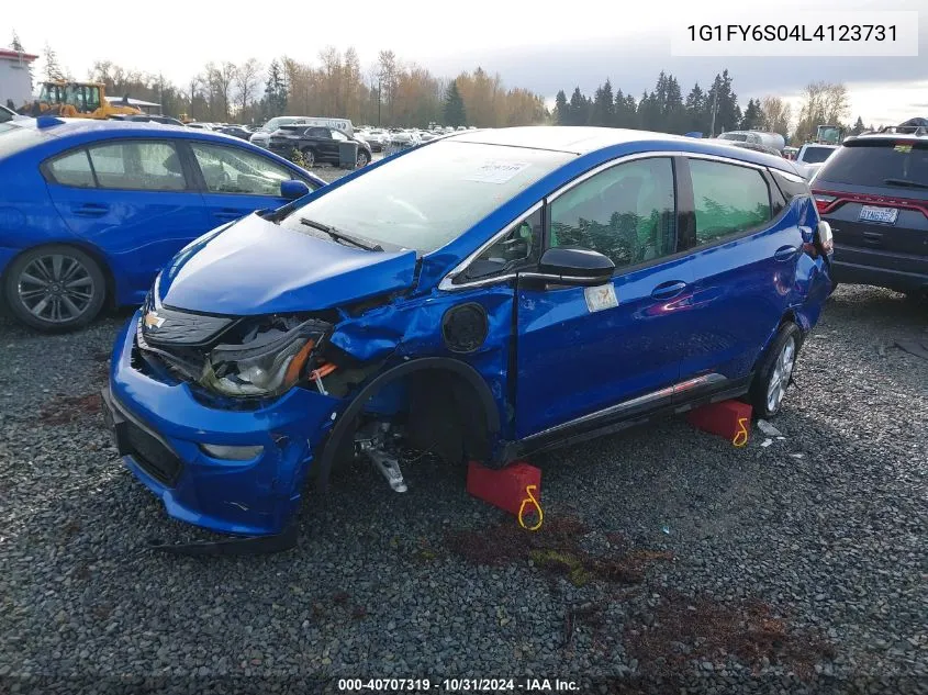 2020 Chevrolet Bolt Ev Fwd Lt VIN: 1G1FY6S04L4123731 Lot: 40707319