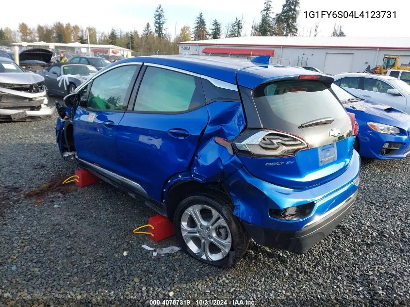 2020 Chevrolet Bolt Ev Fwd Lt VIN: 1G1FY6S04L4123731 Lot: 40707319