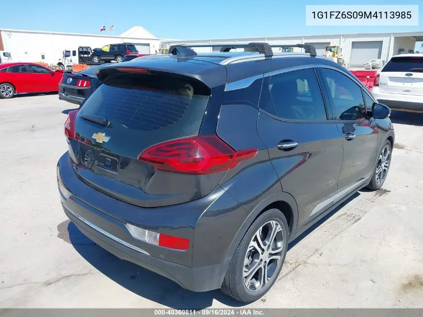 1G1FZ6S09M4113985 2021 Chevrolet Bolt Ev Fwd Premier