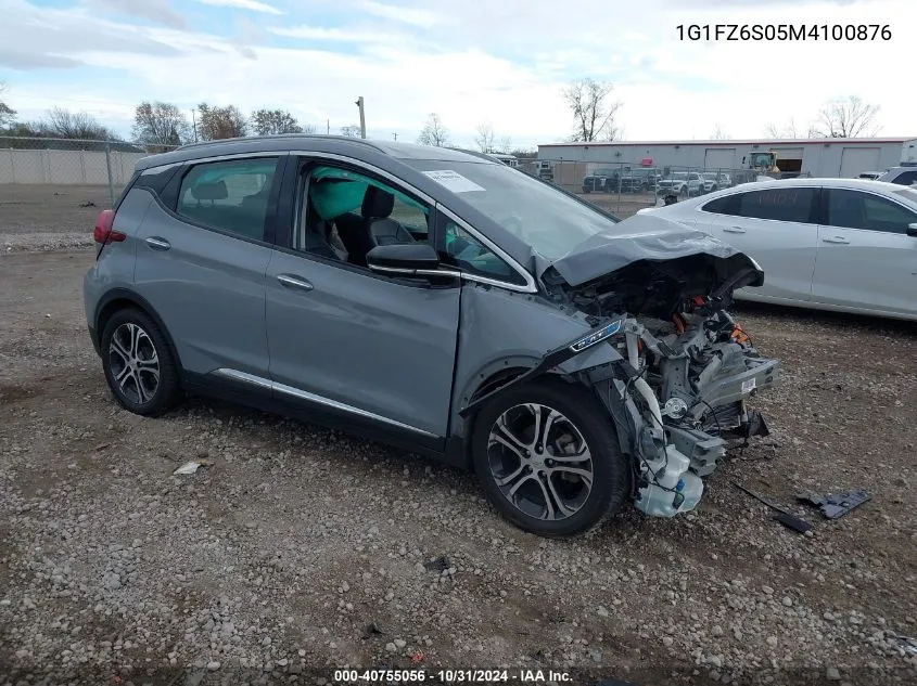 1G1FZ6S05M4100876 2021 Chevrolet Bolt Ev Fwd Premier