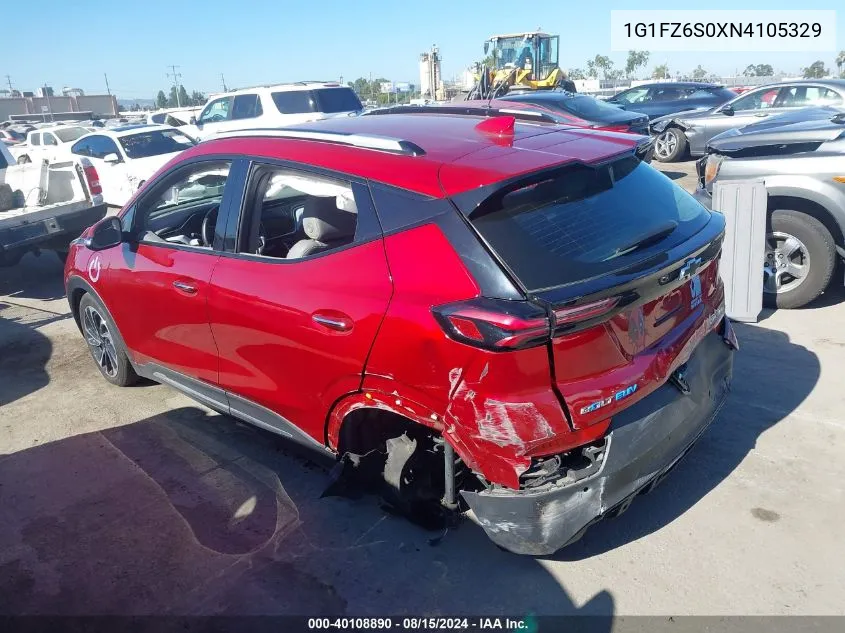 2022 Chevrolet Bolt Euv Fwd Premier VIN: 1G1FZ6S0XN4105329 Lot: 40108890