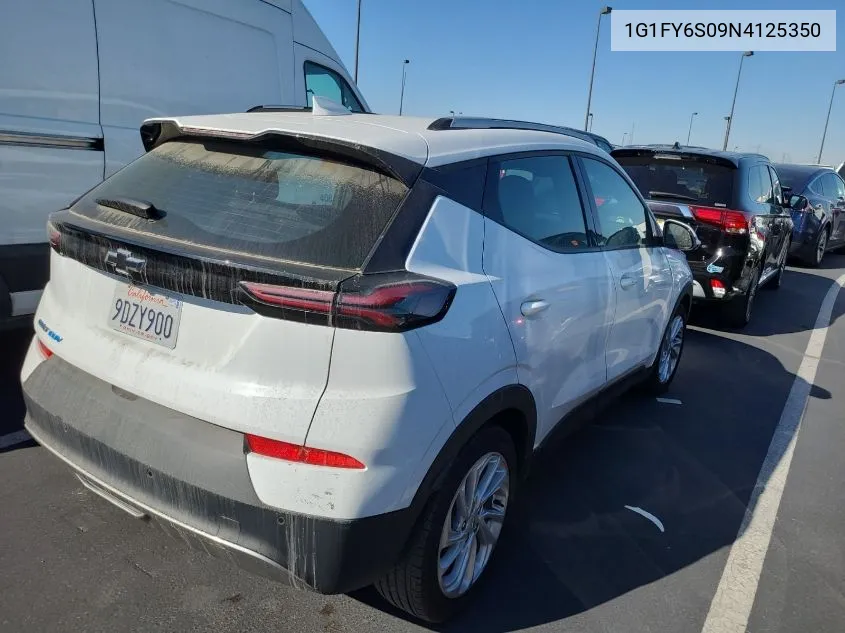 2022 Chevrolet Bolt Euv Lt VIN: 1G1FY6S09N4125350 Lot: 40879082