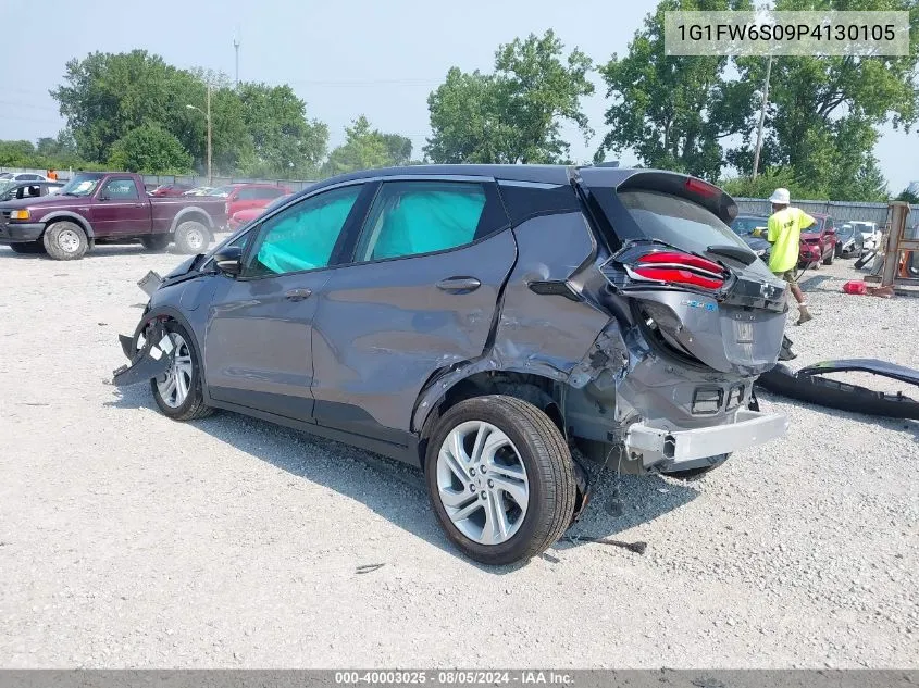 2023 Chevrolet Bolt Ev Fwd 1Lt VIN: 1G1FW6S09P4130105 Lot: 40003025