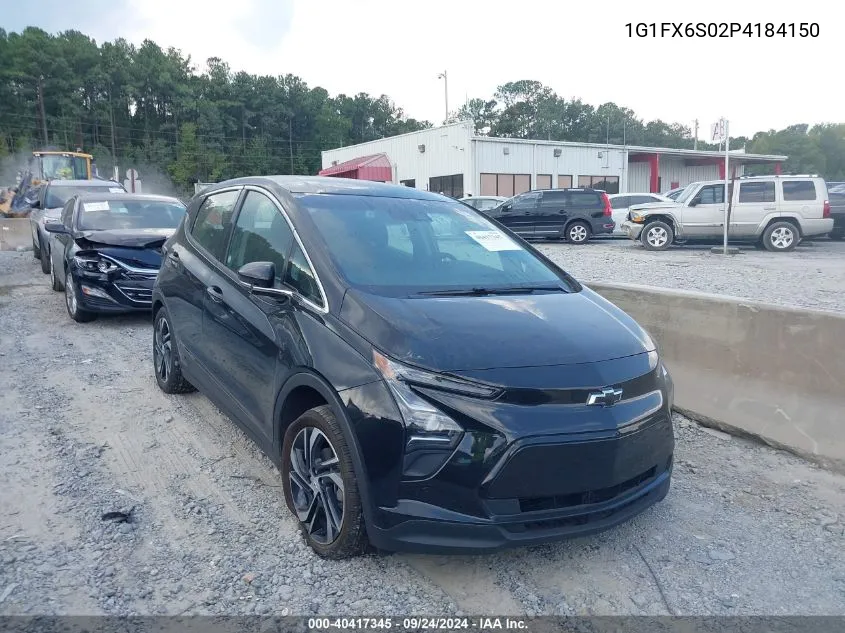 2023 Chevrolet Bolt Ev 2Lt VIN: 1G1FX6S02P4184150 Lot: 40417345