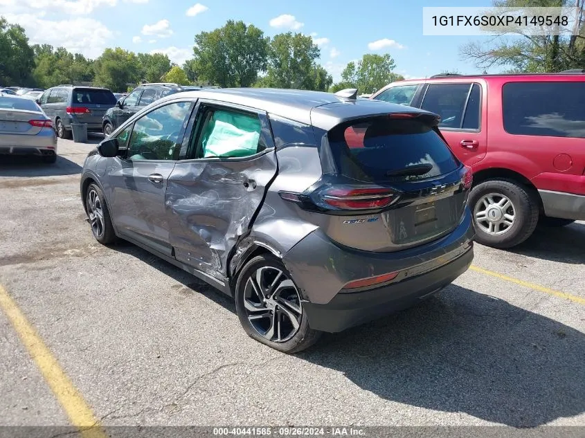 2023 Chevrolet Bolt Ev 2Lt VIN: 1G1FX6S0XP4149548 Lot: 40441585