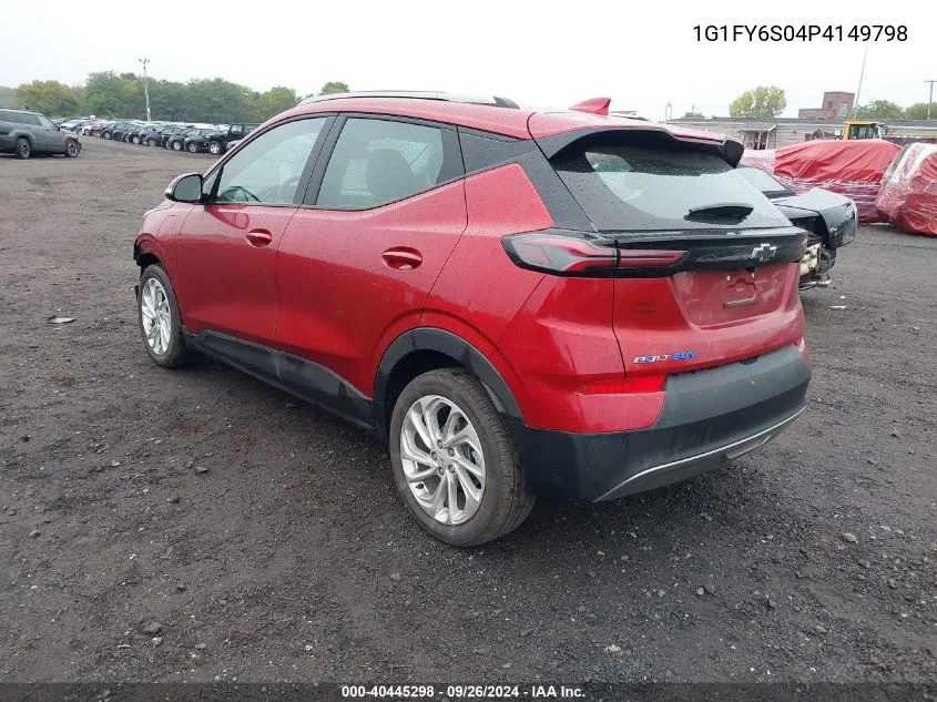 1G1FY6S04P4149798 2023 Chevrolet Bolt Euv Fwd Lt