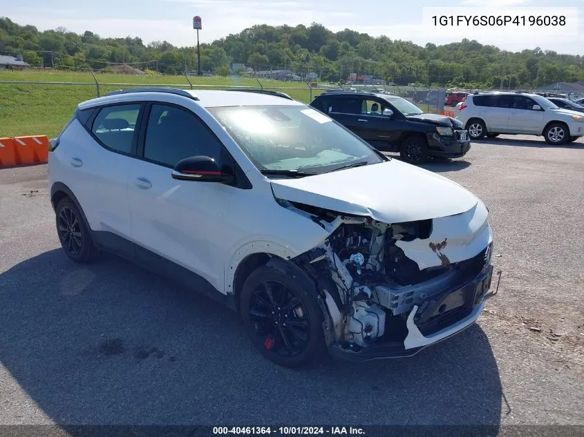 2023 Chevrolet Bolt Euv Lt VIN: 1G1FY6S06P4196038 Lot: 40461364