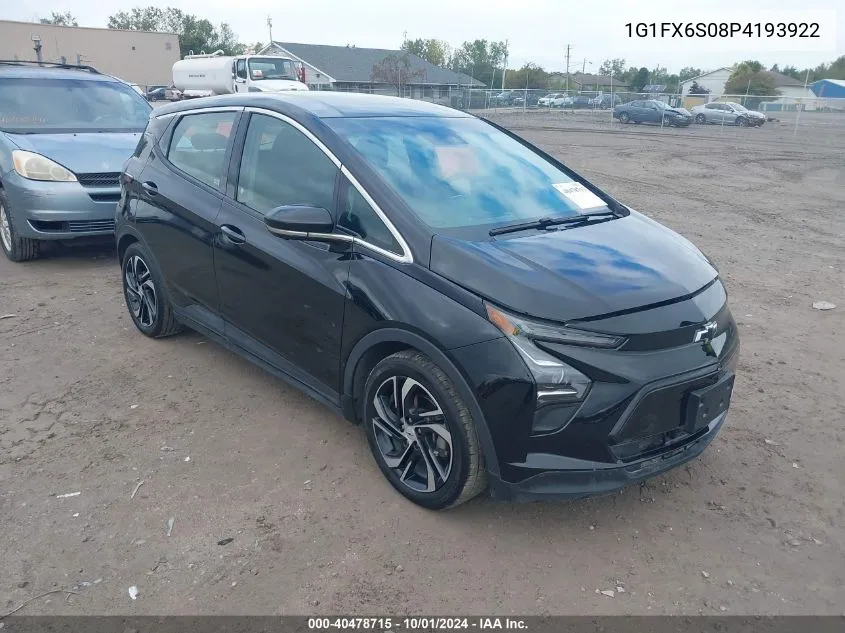 2023 Chevrolet Bolt Ev Fwd 2Lt VIN: 1G1FX6S08P4193922 Lot: 40478715