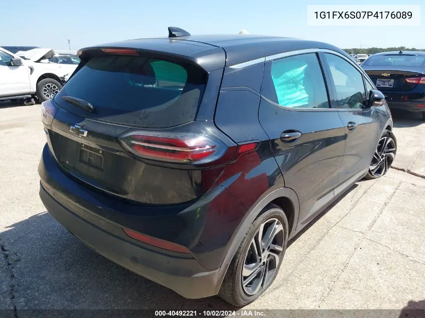 2023 Chevrolet Bolt Ev Fwd 2Lt VIN: 1G1FX6S07P4176089 Lot: 40492221