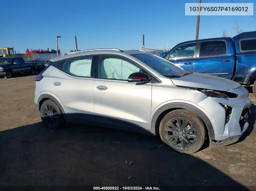 2023 Chevrolet Bolt Euv Fwd Lt VIN: 1G1FY6S07P4169012 Lot: 40500922