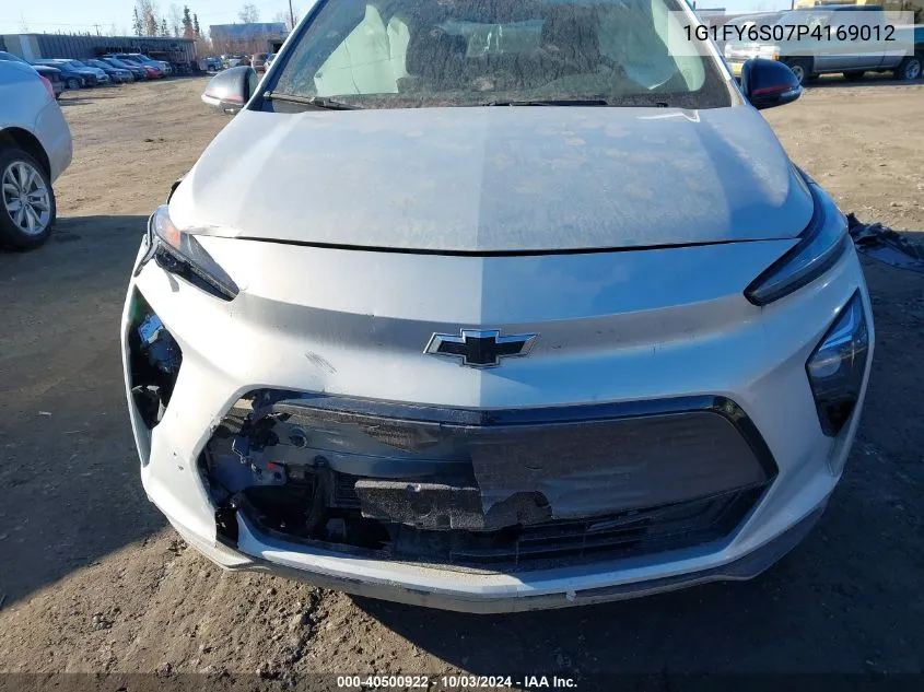 2023 Chevrolet Bolt Euv Fwd Lt VIN: 1G1FY6S07P4169012 Lot: 40500922