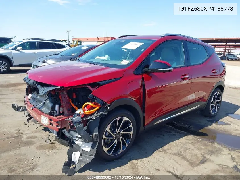 2023 Chevrolet Bolt Euv Fwd Premier VIN: 1G1FZ6S0XP4188778 Lot: 40539082