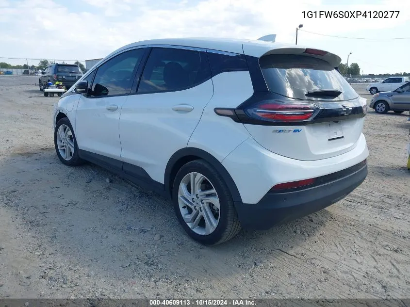 2023 Chevrolet Bolt Ev Fwd 1Lt VIN: 1G1FW6S0XP4120277 Lot: 40609113