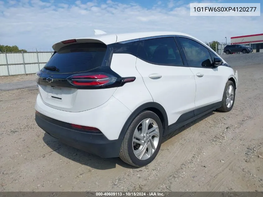 2023 Chevrolet Bolt Ev Fwd 1Lt VIN: 1G1FW6S0XP4120277 Lot: 40609113