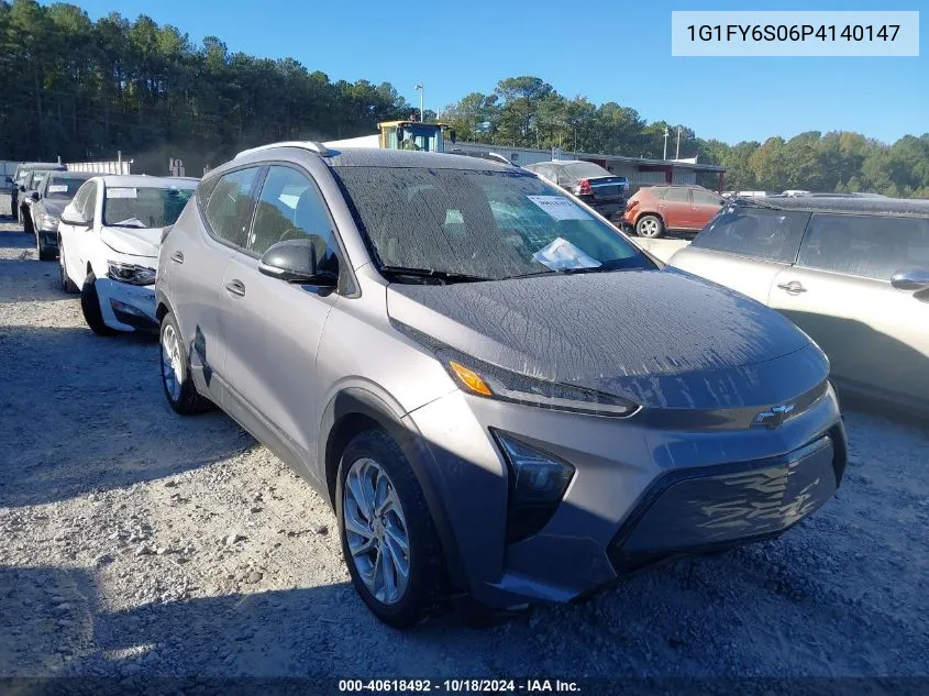 2023 Chevrolet Bolt Euv Fwd Lt VIN: 1G1FY6S06P4140147 Lot: 40618492