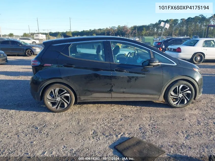 2023 Chevrolet Bolt Ev Fwd 2Lt VIN: 1G1FX6S0XP4175194 Lot: 40619283