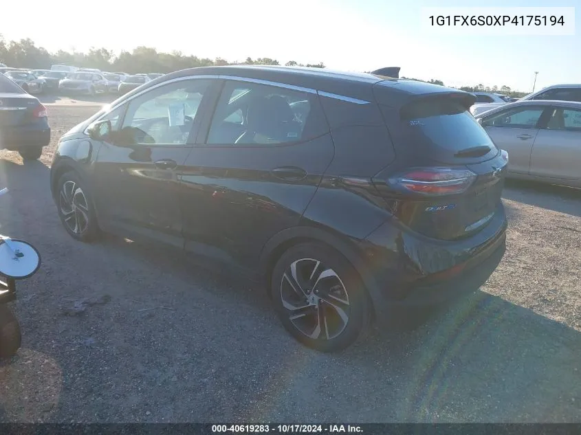 2023 Chevrolet Bolt Ev Fwd 2Lt VIN: 1G1FX6S0XP4175194 Lot: 40619283