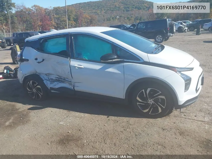 2023 Chevrolet Bolt Ev Fwd 2Lt VIN: 1G1FX6S01P4169770 Lot: 40645075