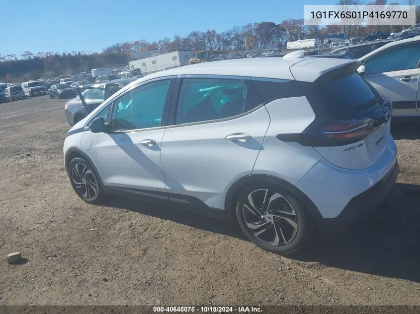 2023 Chevrolet Bolt Ev Fwd 2Lt VIN: 1G1FX6S01P4169770 Lot: 40645075