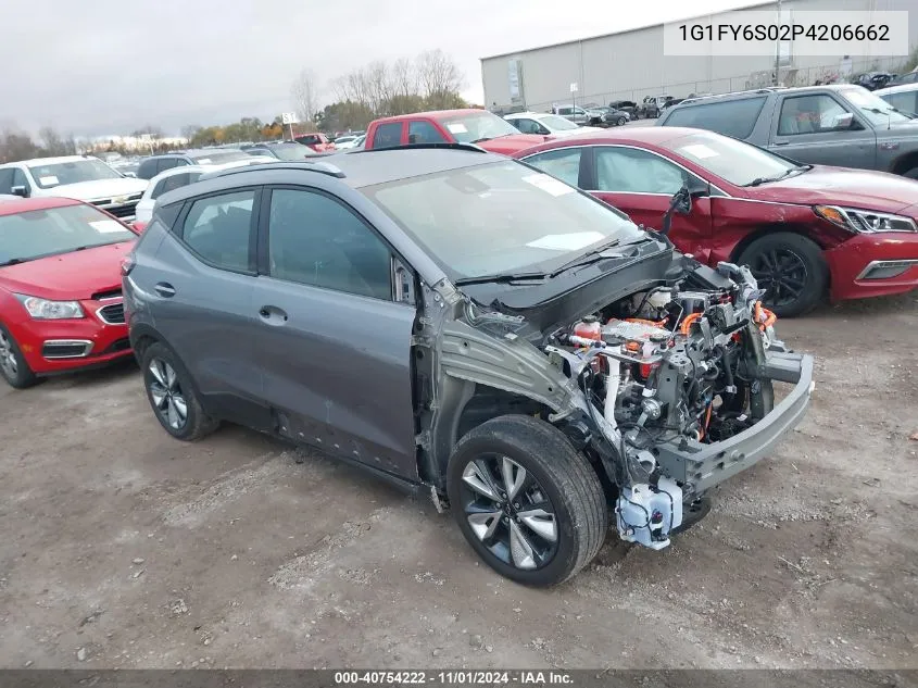 2023 Chevrolet Bolt Euv Fwd Lt VIN: 1G1FY6S02P4206662 Lot: 40754222