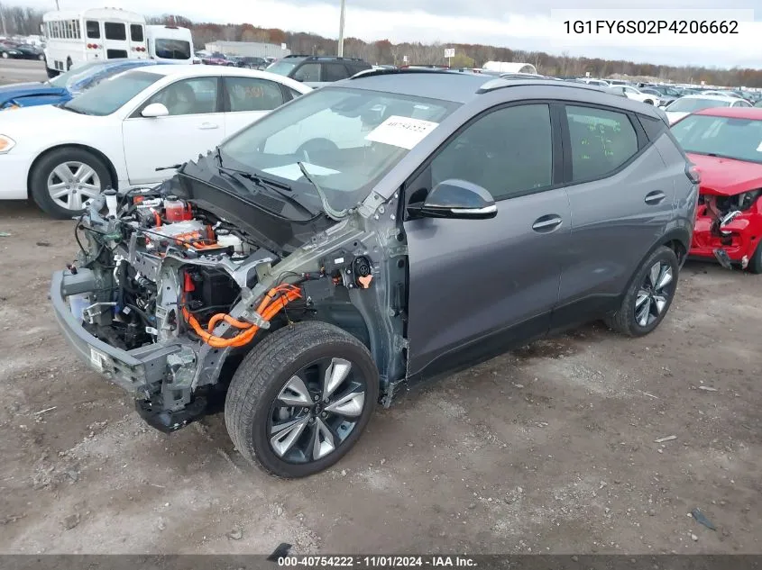 2023 Chevrolet Bolt Euv Fwd Lt VIN: 1G1FY6S02P4206662 Lot: 40754222