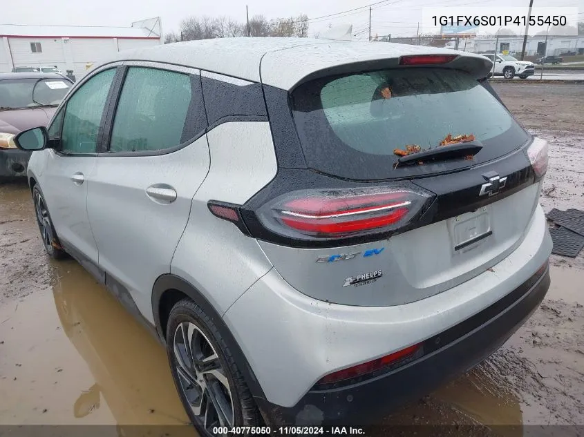 2023 Chevrolet Bolt Ev Fwd 2Lt VIN: 1G1FX6S01P4155450 Lot: 40775050